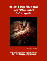 In the Bleak Midwinter (with Silent Night) SAB a cappella SAB choral sheet music cover